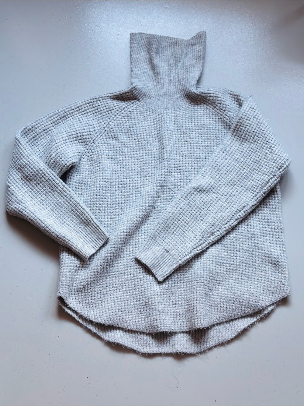 KUHL- Cozy Knit Turtleneck, Light Gray, XL